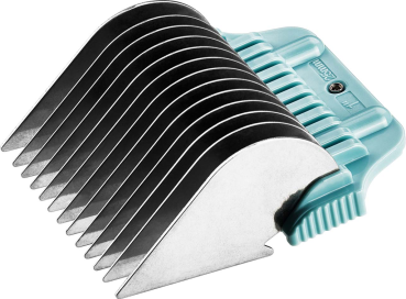 Heiniger W-Snap On Scherköpfe mit Metall Aufsteckkämmen im Set